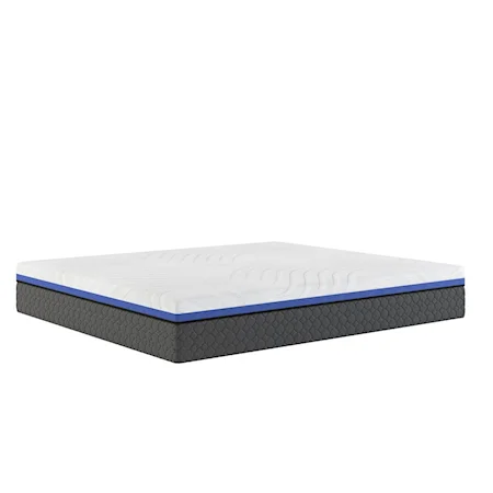 Butterfly Luna 12"" Foam Queen Mattress- Compressed