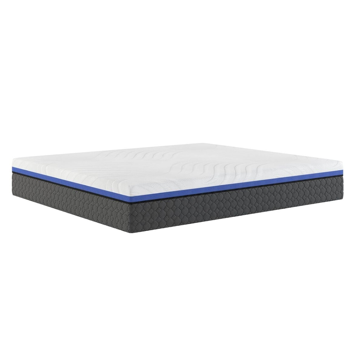 Elements International Butterfly 12 in King Mattress Compressed