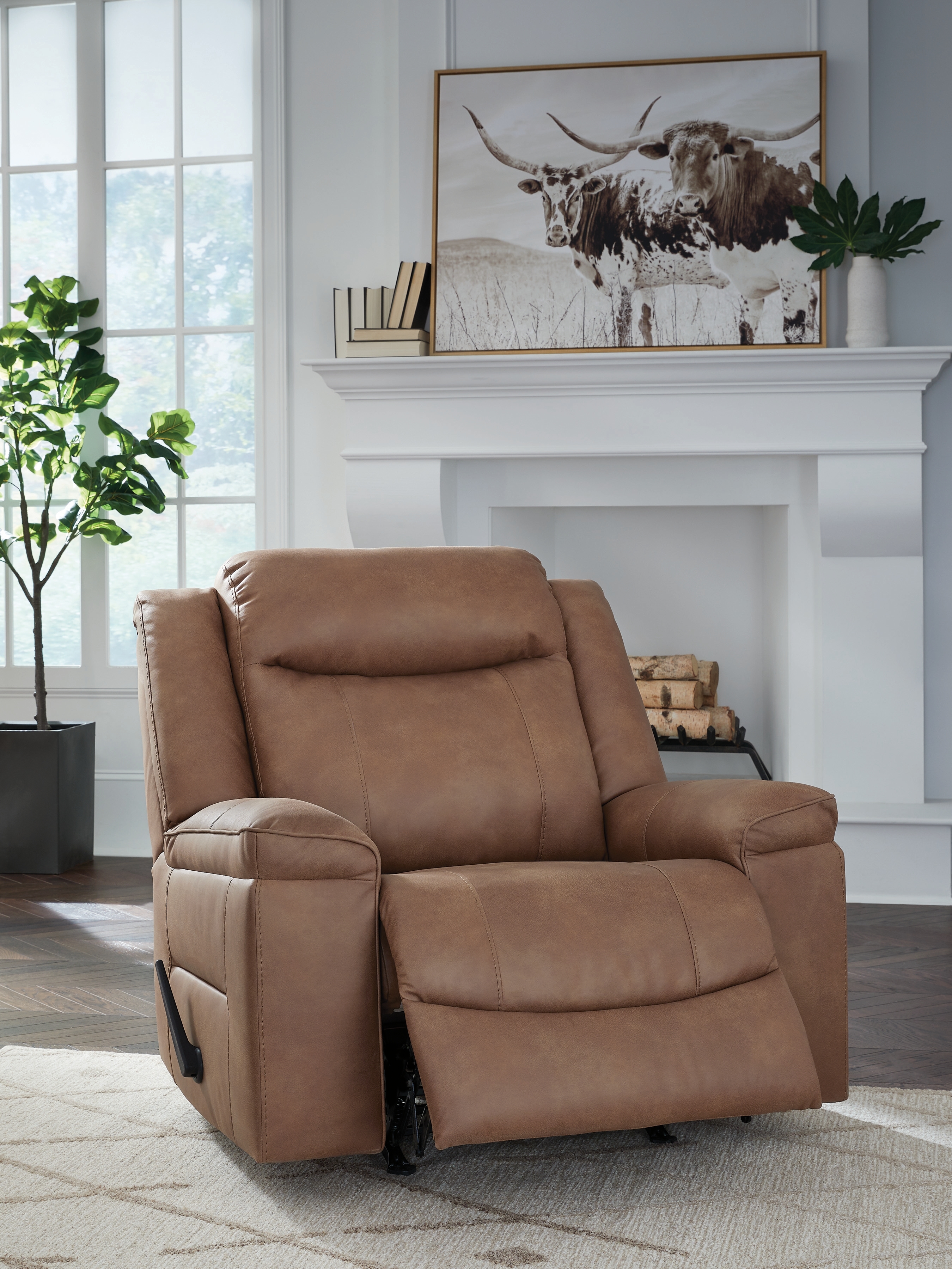 Signature Design by Ashley Status Check Rocker Recliner