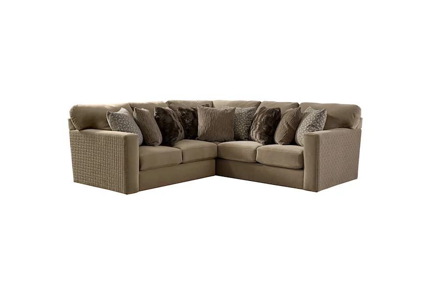 3301 Carlsbad Sectional by Jackson Furniture at Gill Brothers Furniture