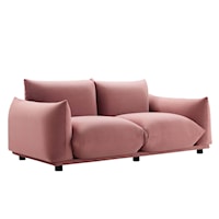 Velvet Loveseat