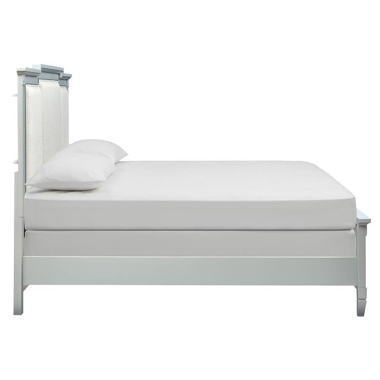 Magnussen Home Glenbrook Bedroom King Panel Bed w/Upholstered Headboard