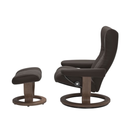 Small Stressless Chair &amp; Ottoman