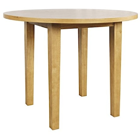 Contemporary Round Counter Height Table