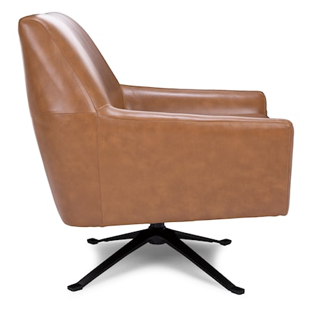 Swivel Base Accent Chair 