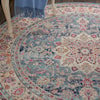 Nourison Vintage Kashan 4' Round  Rug