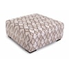 Franklin 973 Lizette Square Ottoman with Button Tufts