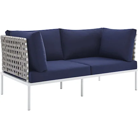 Outdoor Aluminum Loveseat