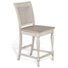 Sunny Designs Westwood Village 24 Inch Caneback Barstool