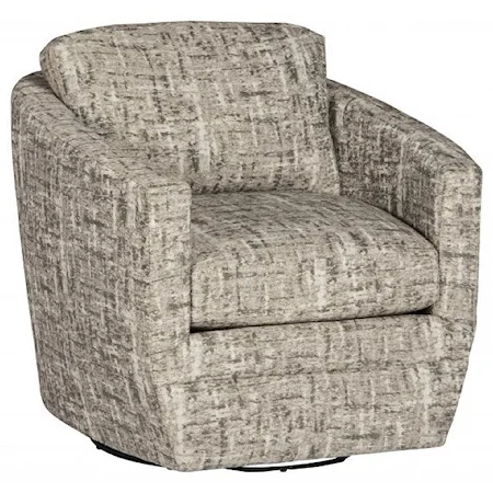 Contemporary Upholstered Swivel Chair