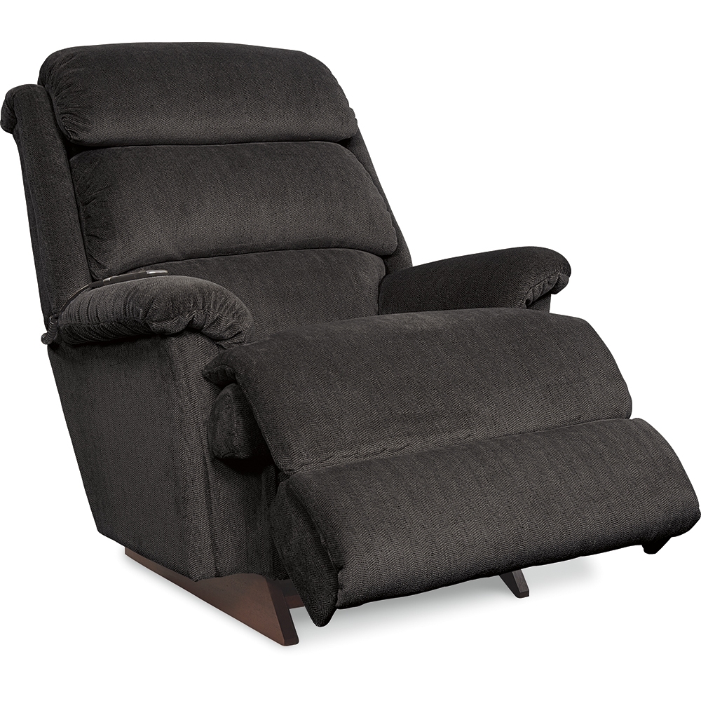 Power Rocking Recliner w/ Headrest &amp; Lumbar