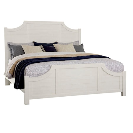 Scalloped Queen Bed