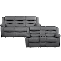 Casual 2-Piece Living Room Set