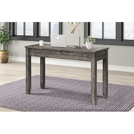 Transitional Writing Desk with USB ports