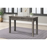 Transitional Writing Desk with USB ports