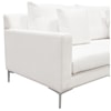 Diamond Sofa Furniture Seattle Loose Back Loveseat