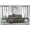 Signature Design by Ashley Card Player Reclining Sofa