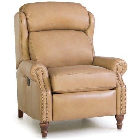Power Recliner with Turned Front Legs