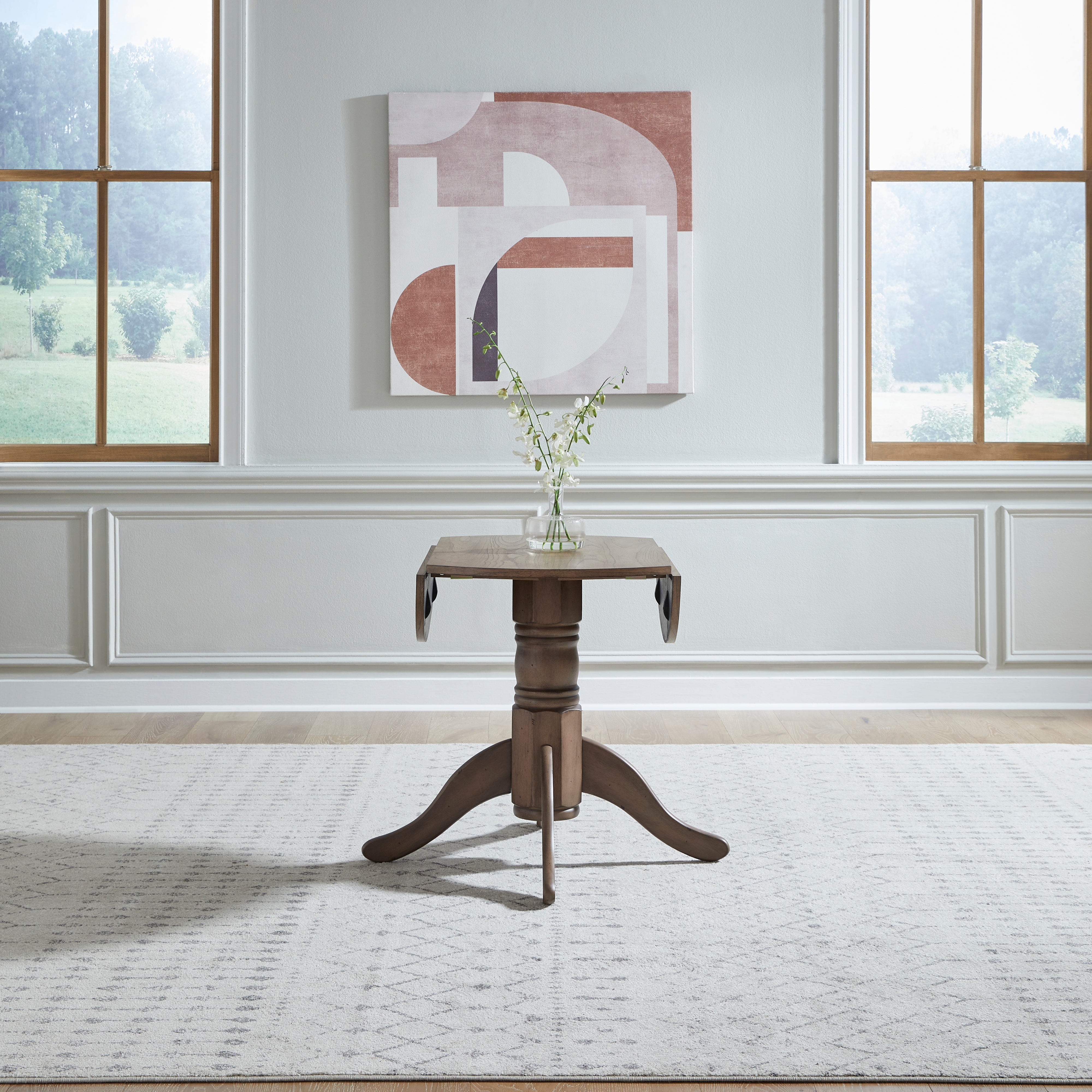 Liberty Furniture Brook Bay 3-Piece Drop-Leaf Table Dining Set