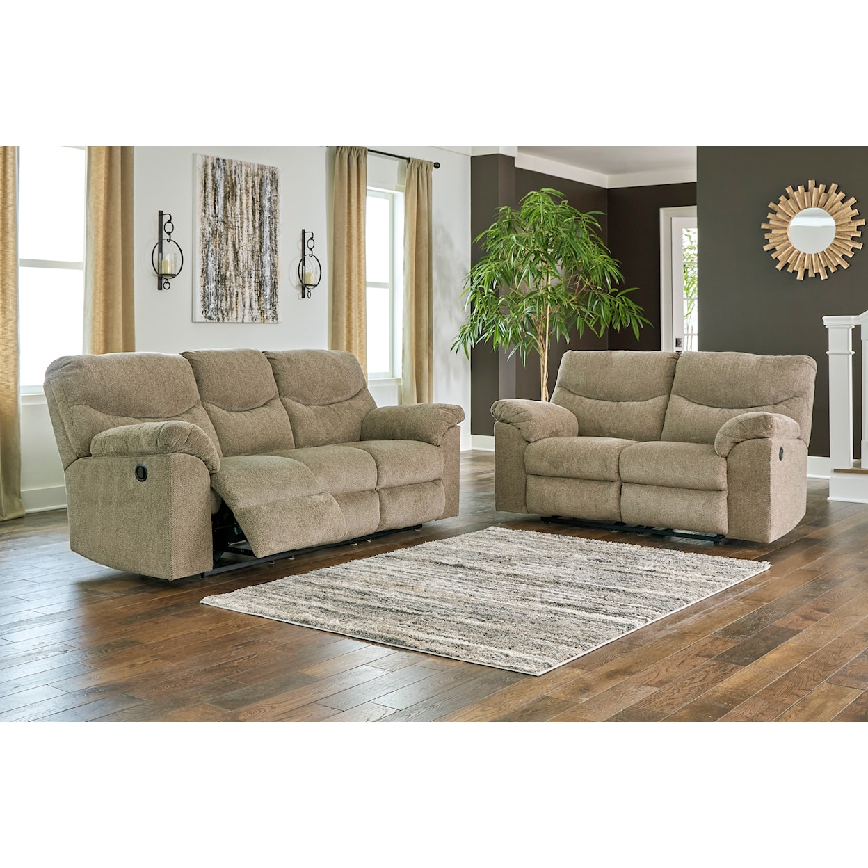 Signature Design by Ashley Alphons Living Room Set