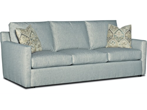 Contemporary Three Over Three Sofa