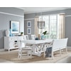 Magnussen Home Heron Cove Dining Bench 