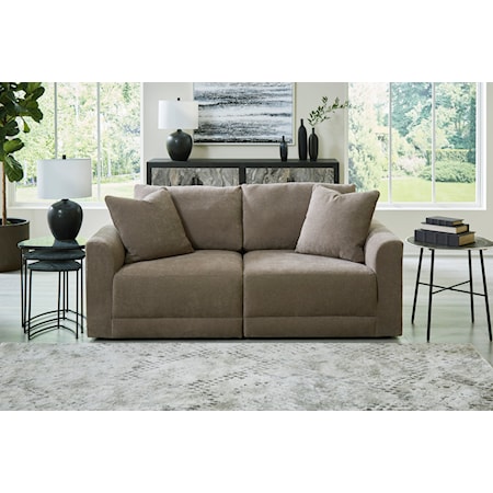 Contemporary 2-Piece Sectional Sofa