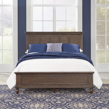 Queen Panel Bed
