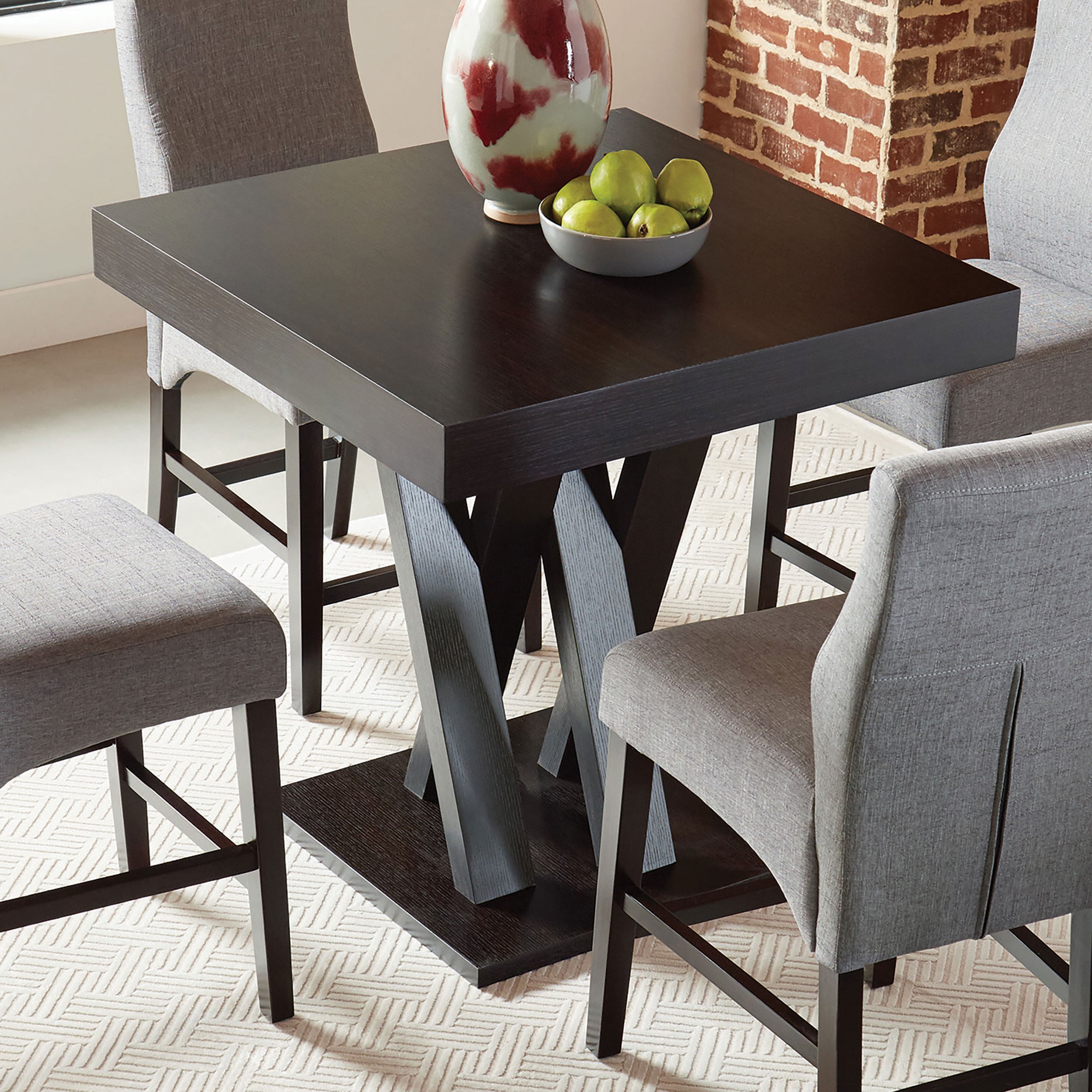 Coaster Freda Freda 36-inch Counter Height Dining Table