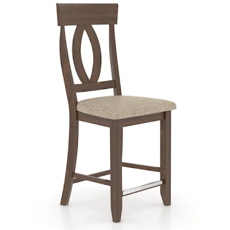 Traditional Customizable Fixed Stool