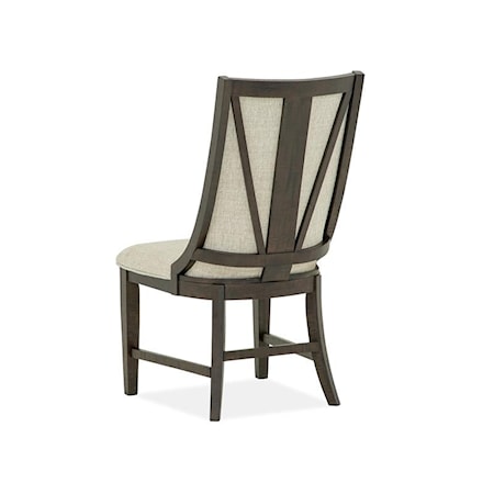 Upholstered Host Side Chair (2/Ctn)