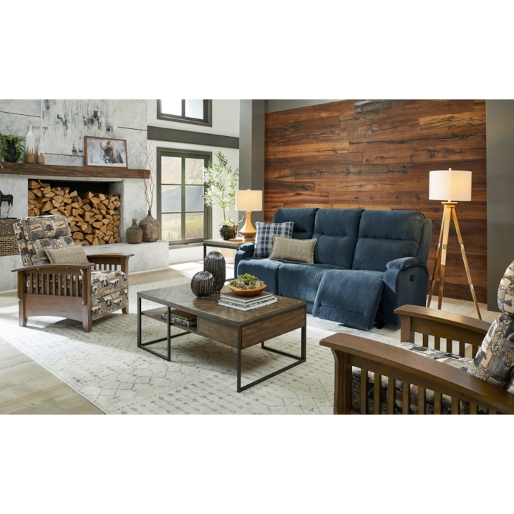 Best Home Furnishings Field & Stream Manual Reclining Loveseat