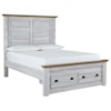 Benchcraft Haven Bay Queen Panel Storage Bed