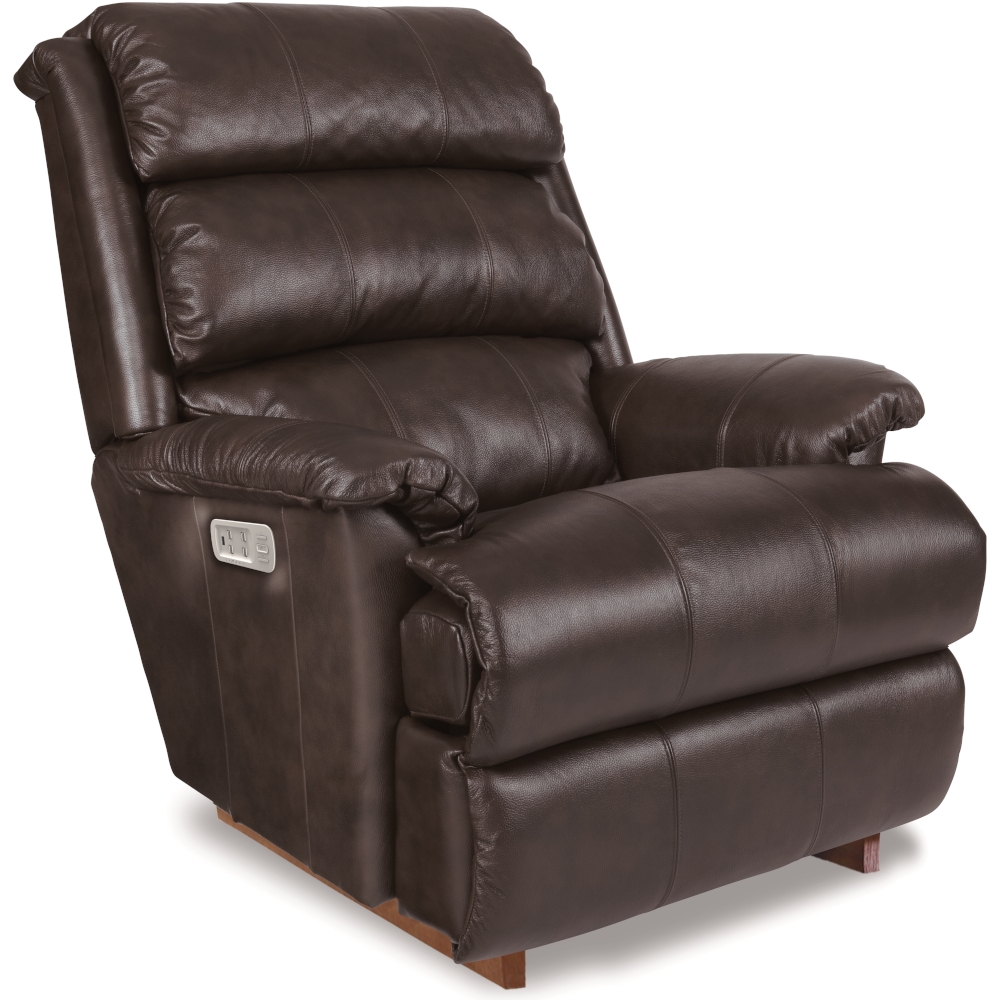 Power Rocking Recliner w/ Headrest &amp; Lumbar