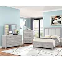 Transitional 4-Piece Bedroom Set