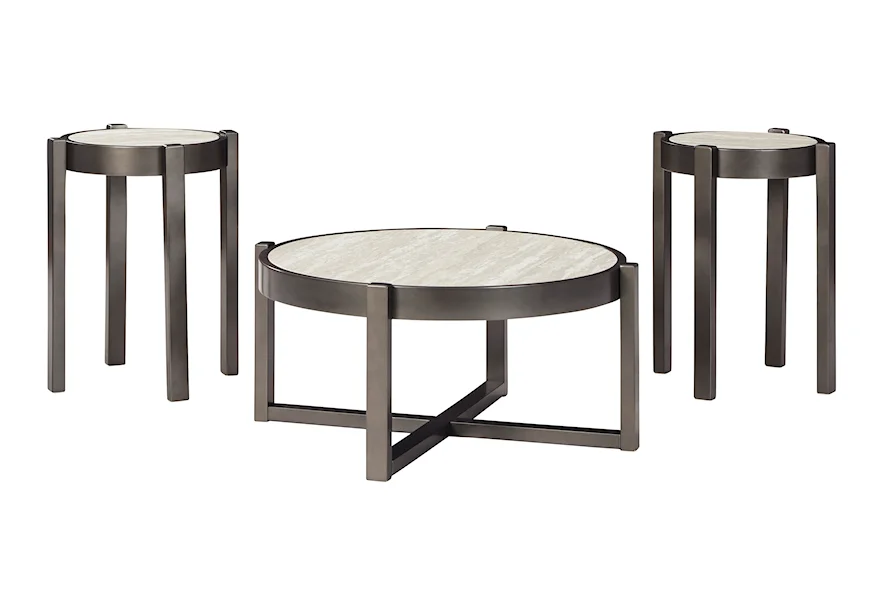 Lannoli Accent Table Set by Signature Design by Ashley Furniture at Sam's Appliance & Furniture