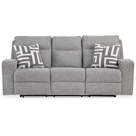 PWR REC Sofa with ADJ Headrest