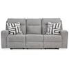 Signature Design by Ashley Furniture Biscoe PWR REC Sofa with ADJ Headrest