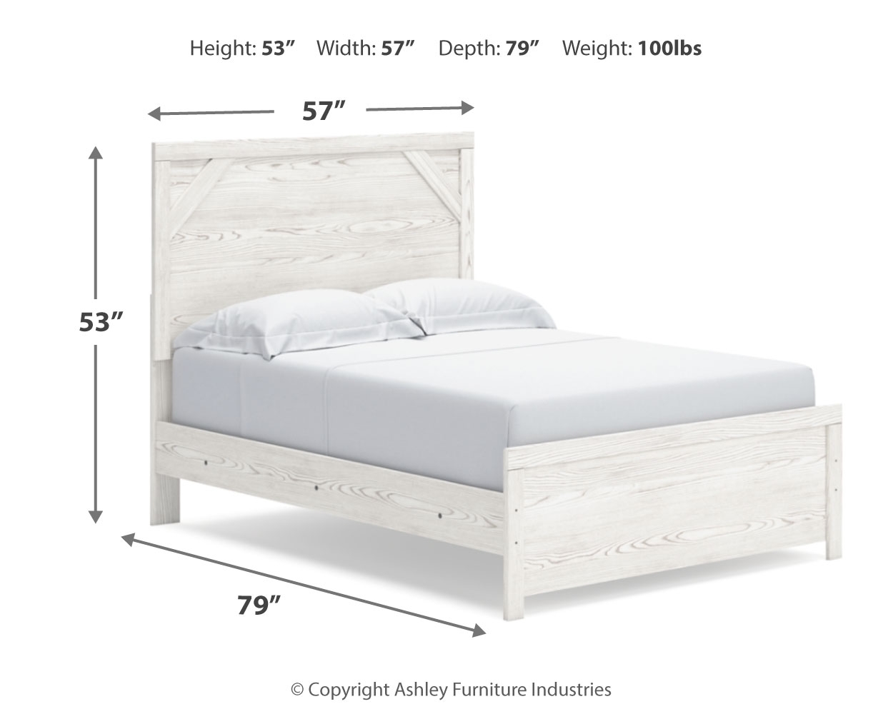 Signature Design by Ashley Gerridan Full Panel Bed