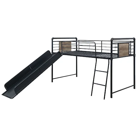 Twin Loft Bed w/ Slide