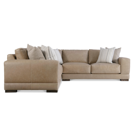 Lars Leather Sectional