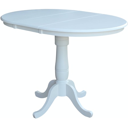 Round Table in Pure White