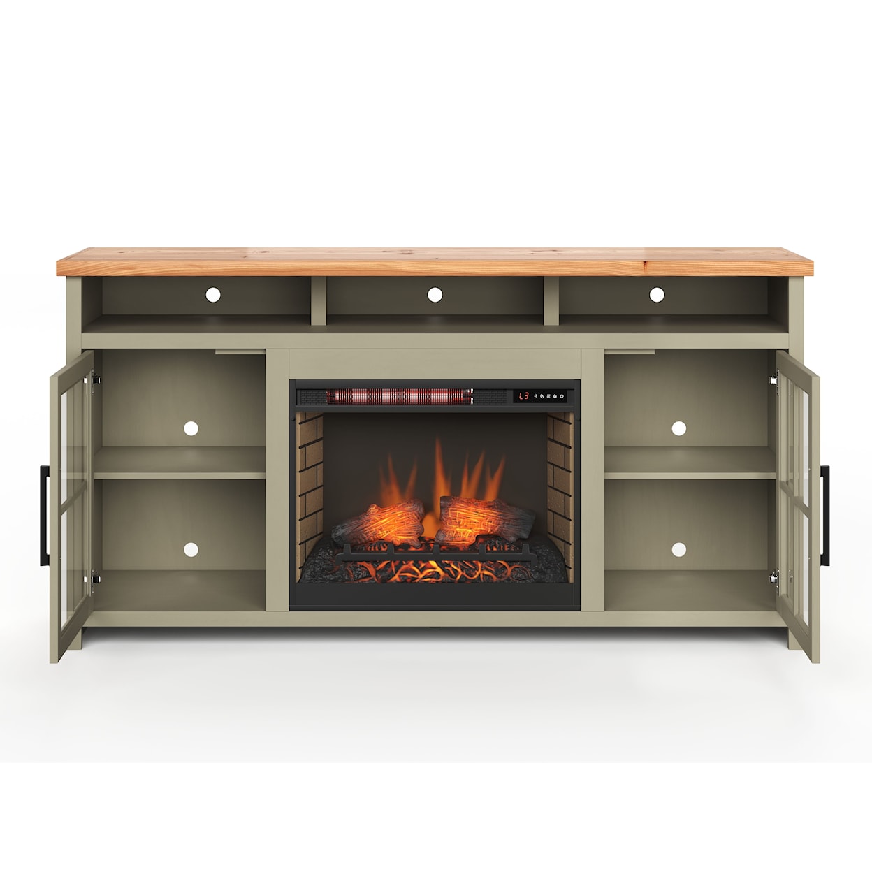 Legends Furniture Vineyard TV/Fireplace Console