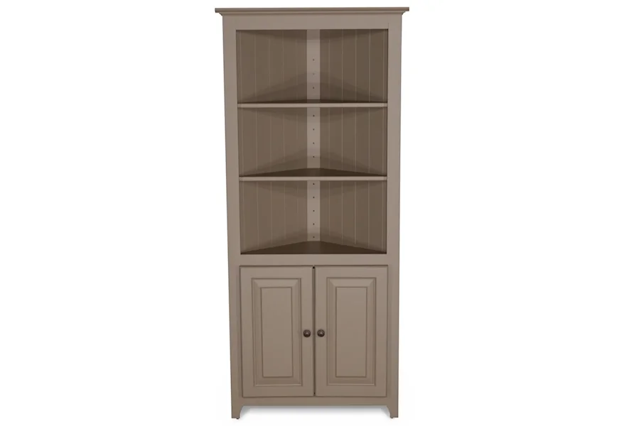 Pine Cabinets Corner Cabinet by Archbold Furniture at Mueller Furniture