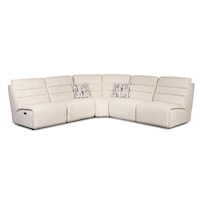 Casual 5-Piece Reclining Sectional Sofa