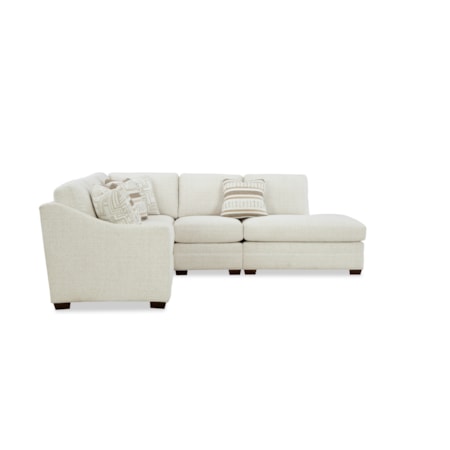 Customizable 3-Piece Sectional Sofa