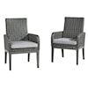 Signature Design by Ashley Elite Park Arm Chair with Cushion (Set of 2)