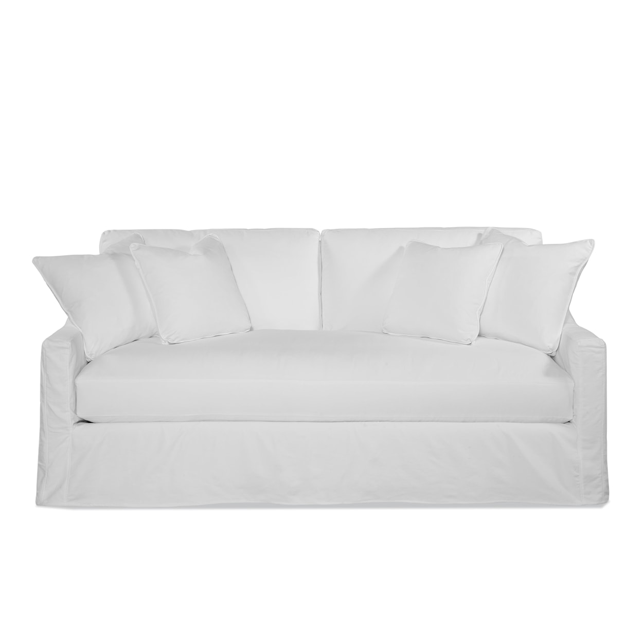 Braxton Culler Oliver Two over Bench Seat Sofa with Slipcover