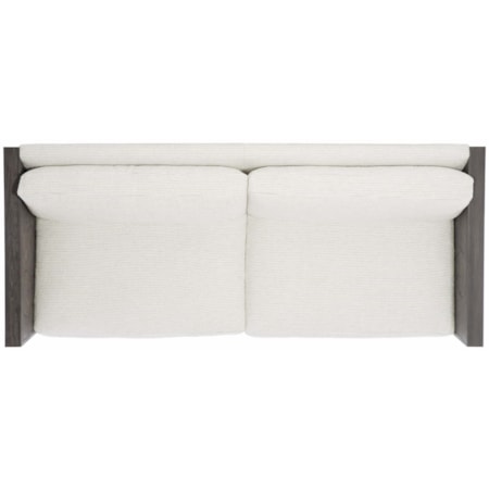 Antigua Fabric Sofa Without Pillows