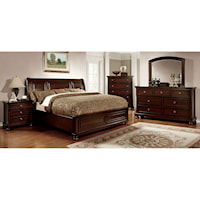 Transitional 5-Piece Queen Bedroom Set